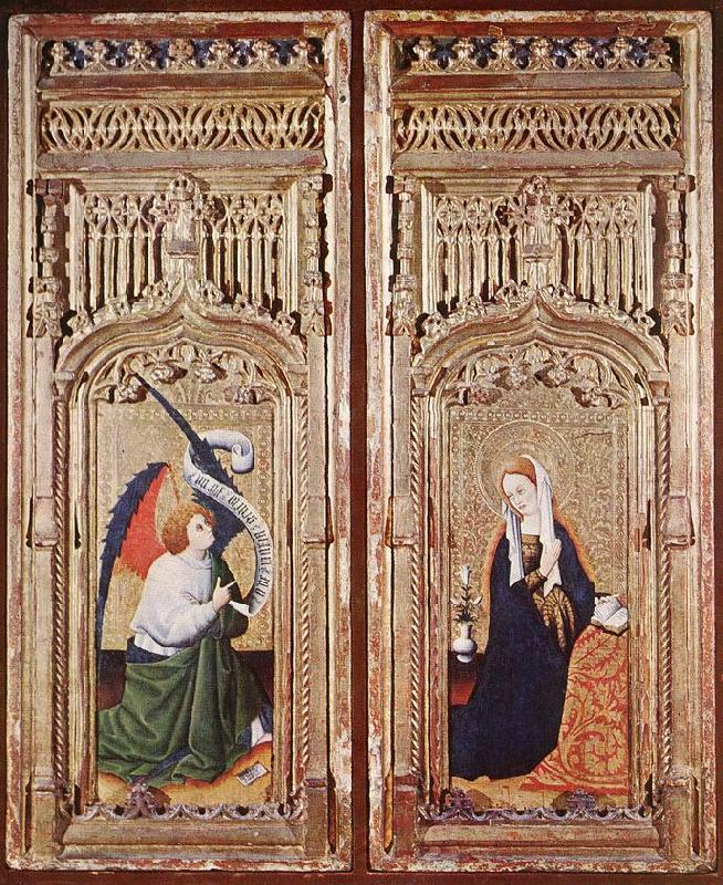 BURGOS, Juan de Annunciation   inkt France oil painting art